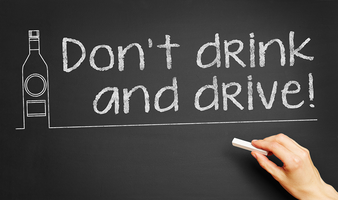 Don't drink and drive!