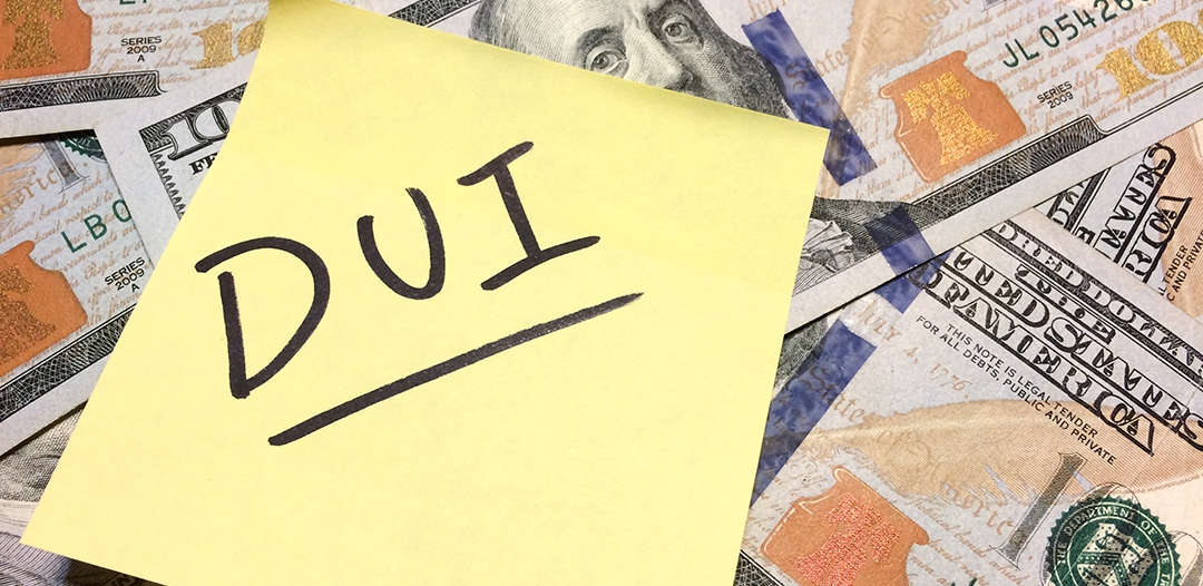 The True cost of a DUI